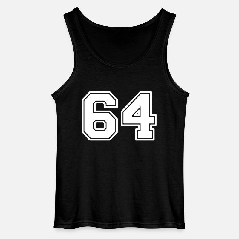 64 - Gildan Männer Tank Top - Schwarz