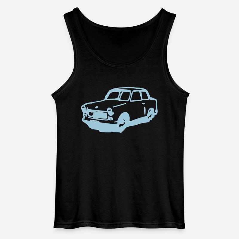 trabbi - Gildan Männer Tank Top - Schwarz