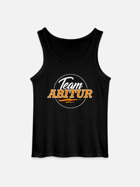 Team Abitur - Gildan Männer Tank Top - Schwarz