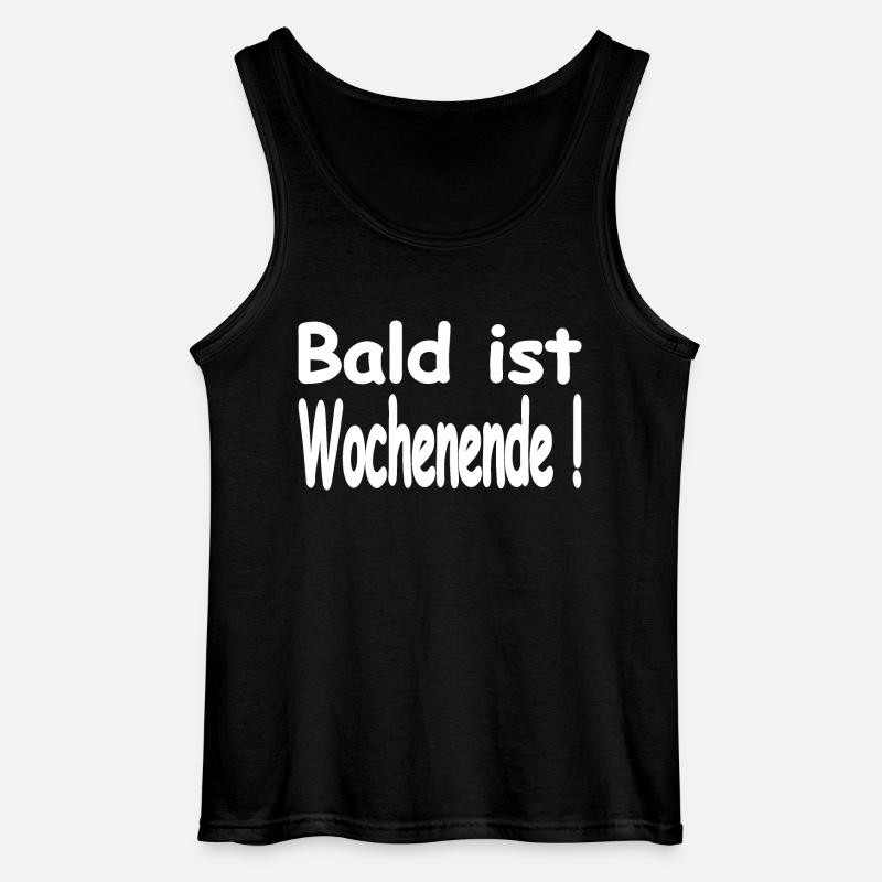 Auto - Gildan Männer Tank Top - Schwarz