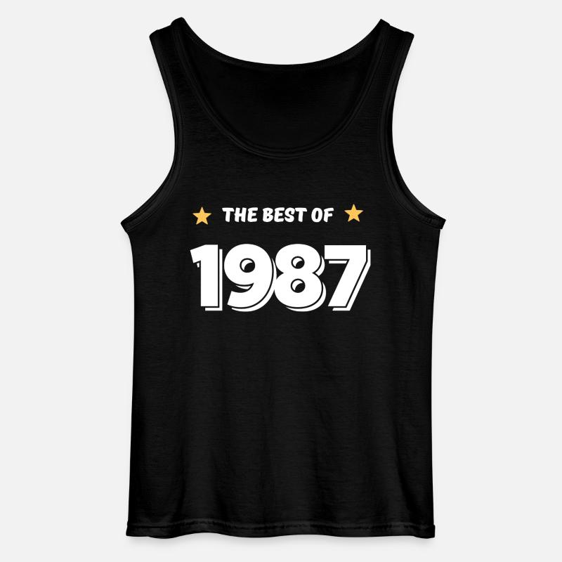 Das Beste aus 1987 - Gildan Männer Tank Top - Schwarz