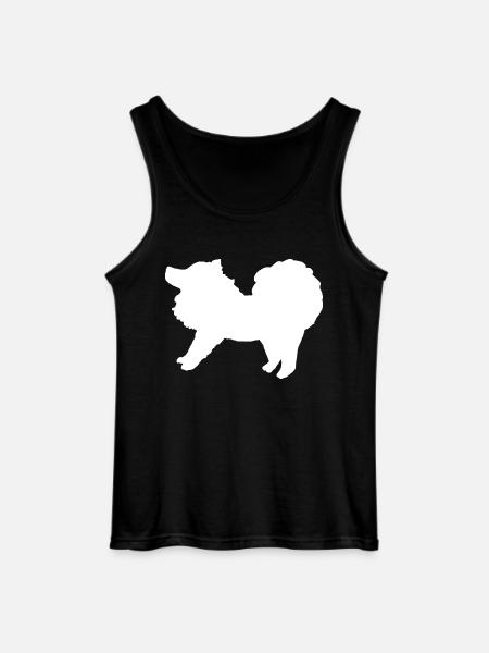 Spitz weiß - Gildan Männer Tank Top - Schwarz