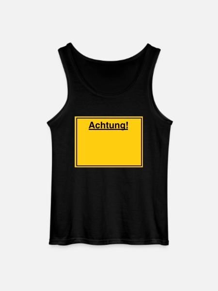 Schild - Gildan Männer Tank Top - Schwarz