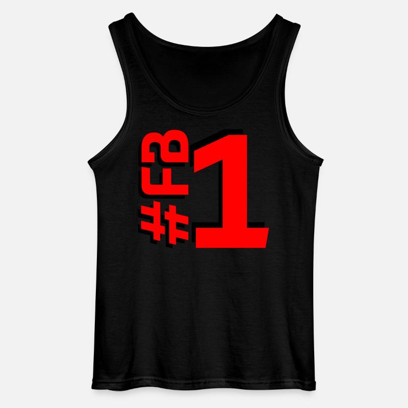 FB1-KARTON - Gildan Männer Tank Top - Schwarz