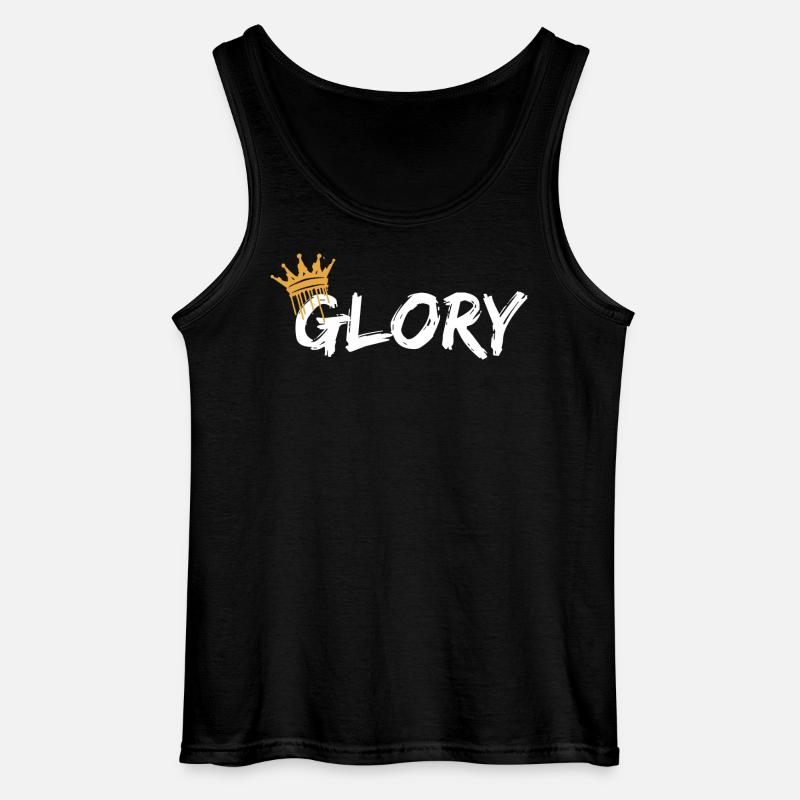 Glory Krone - Gildan Männer Tank Top - Schwarz