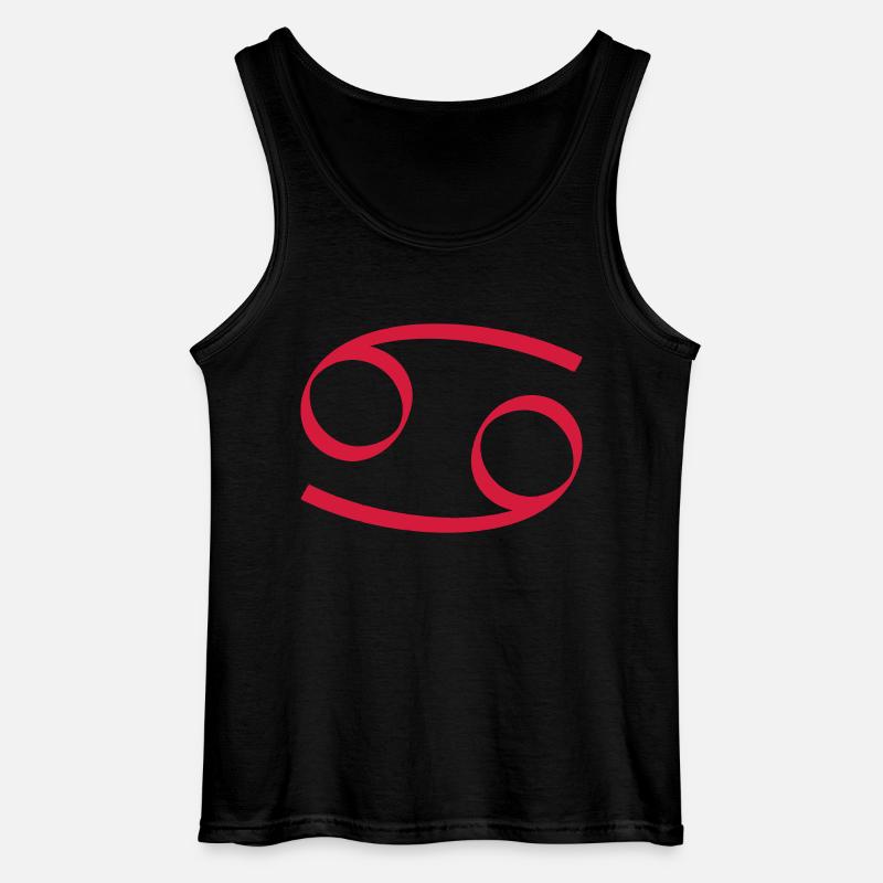Sternzeichen Krebs - Gildan Männer Tank Top - Schwarz