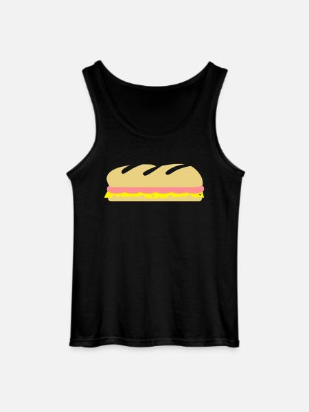 Sandwich - Gildan Men’s Tank Top - black