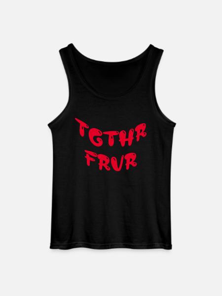 TGTHR FRVR - Gildan Men’s Tank Top - black