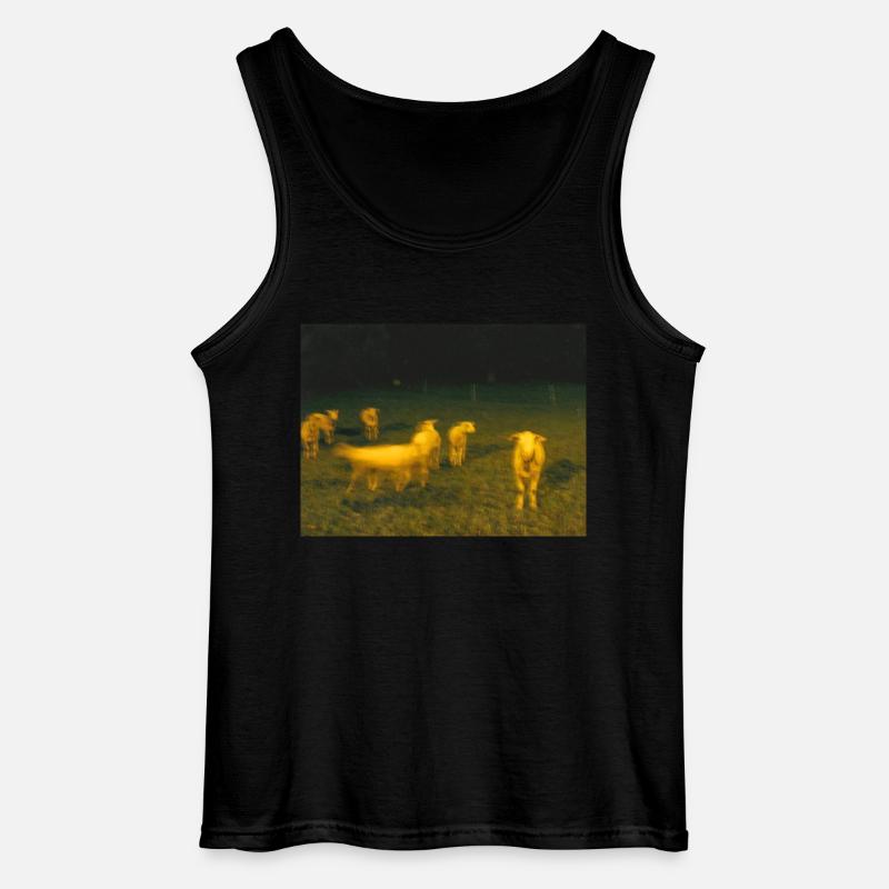 Sheep - Gildan Männer Tank Top - Schwarz