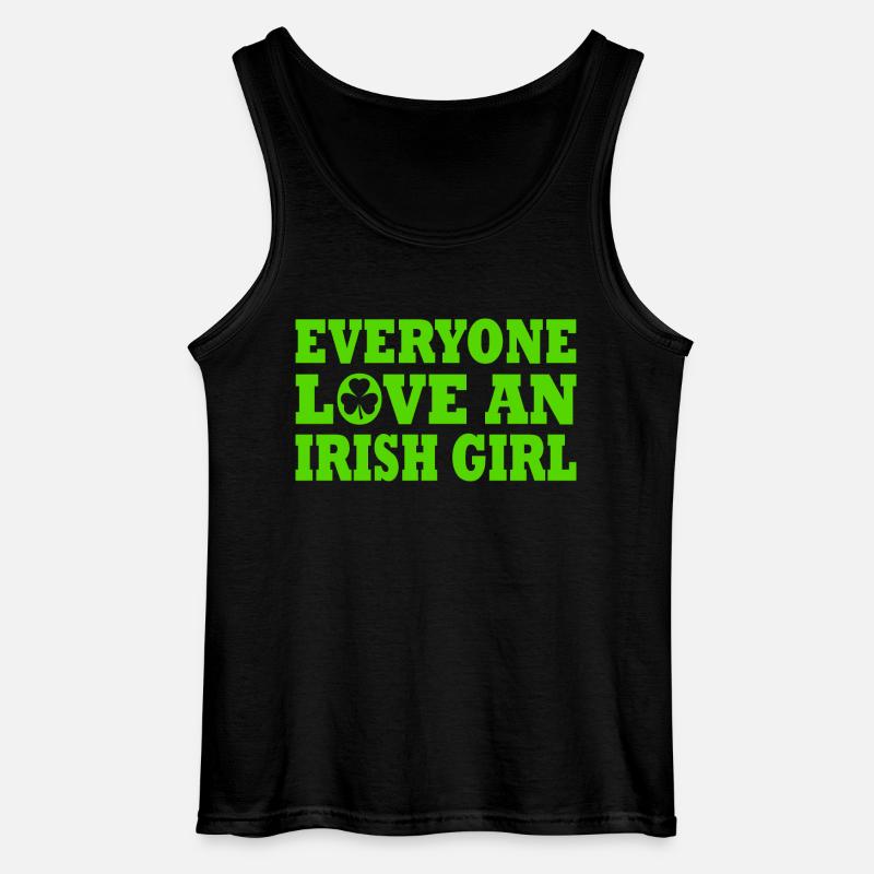 st patricks day - Gildan Männer Tank Top - Schwarz
