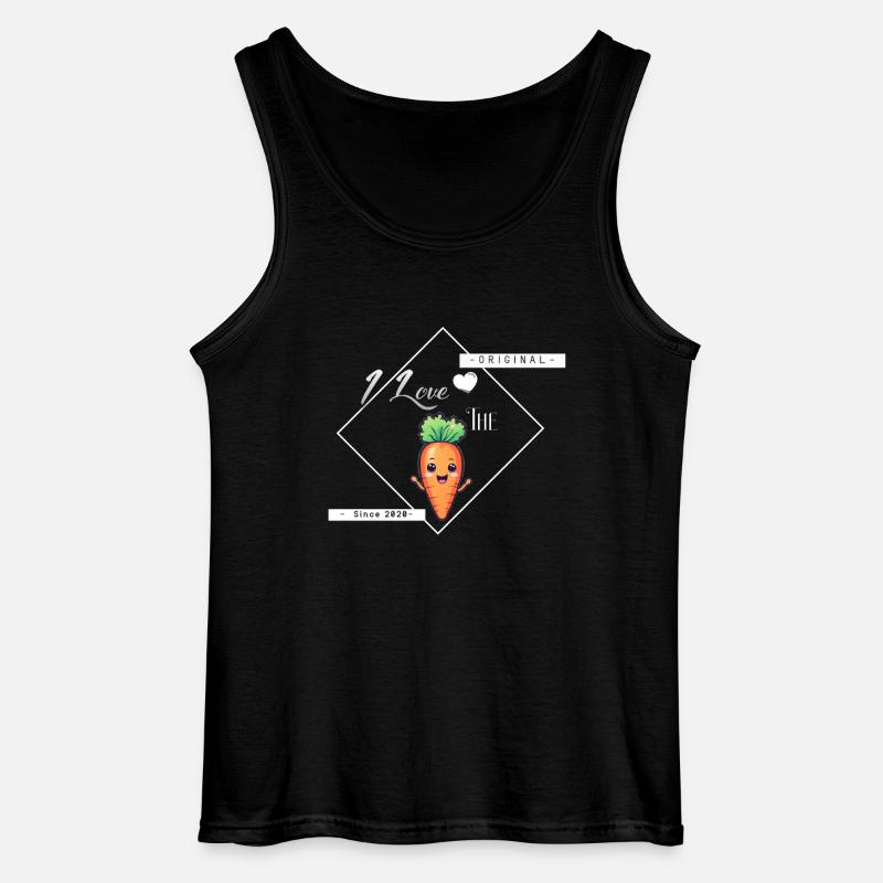 CARROVE - Gildan Männer Tank Top - Schwarz