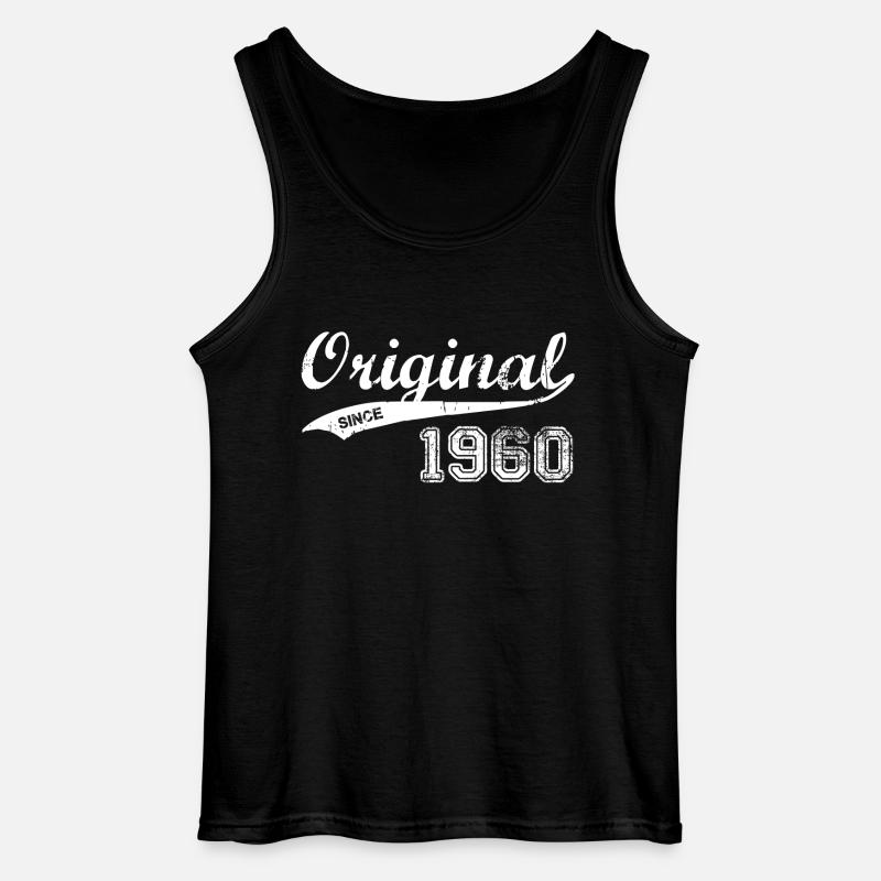 1960 - Gildan Männer Tank Top - Schwarz