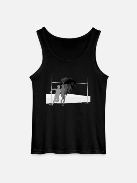 Hochsprung - Gildan Männer Tank Top - Schwarz