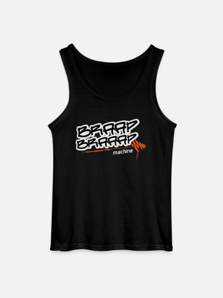 Braap braaap machine - Gildan Männer Tank Top - Schwarz