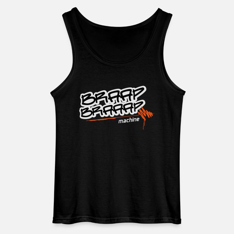 Braap braaap machine - Gildan Männer Tank Top - Schwarz