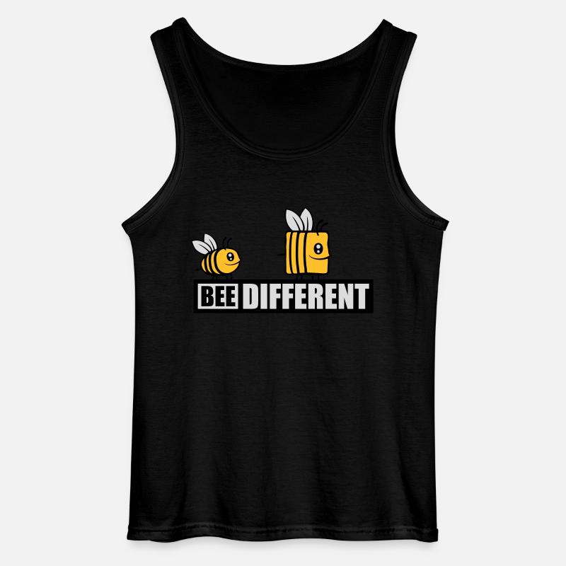 bee citation différente - Débardeur Gildan Homme - noir