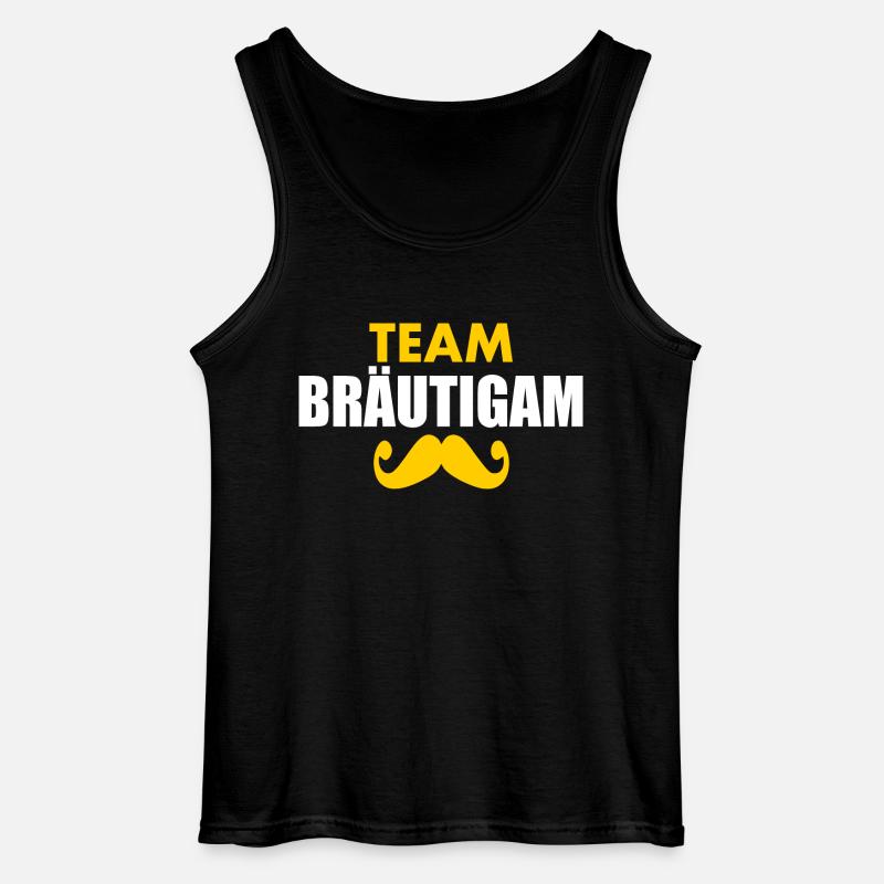 Team bräutigam - Gildan Männer Tank Top - Schwarz