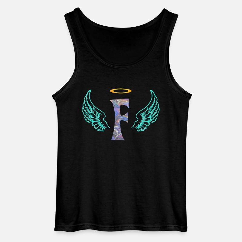 engel f e 45 - Gildan Männer Tank Top - Schwarz