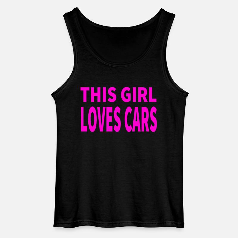 Auto - Gildan Männer Tank Top - Schwarz