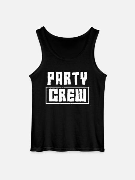 party crew - Gildan Männer Tank Top - Schwarz