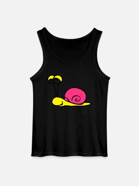Schnecke 3c - Gildan Männer Tank Top - Schwarz