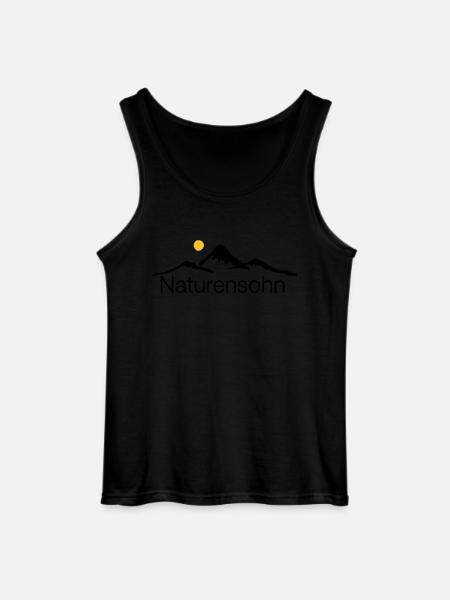 Naturensohn 2 - Gildan Männer Tank Top - Schwarz