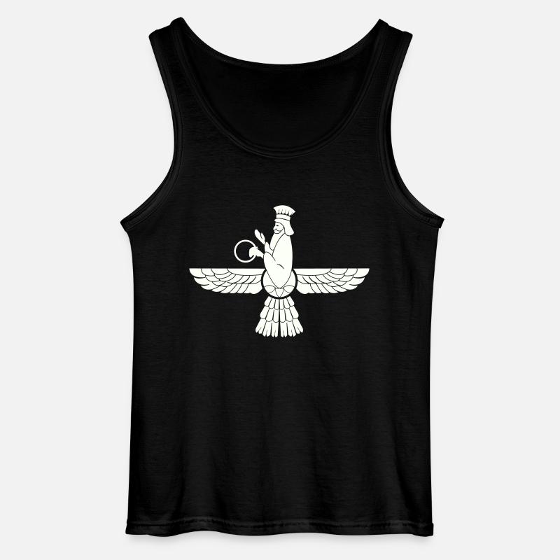 zarathustra - Gildan Männer Tank Top - Schwarz