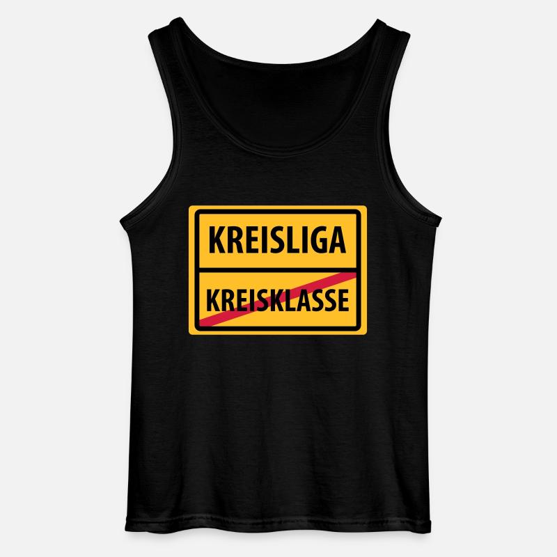 kreisliga climb circle class - Gildan Men’s Tank Top - black