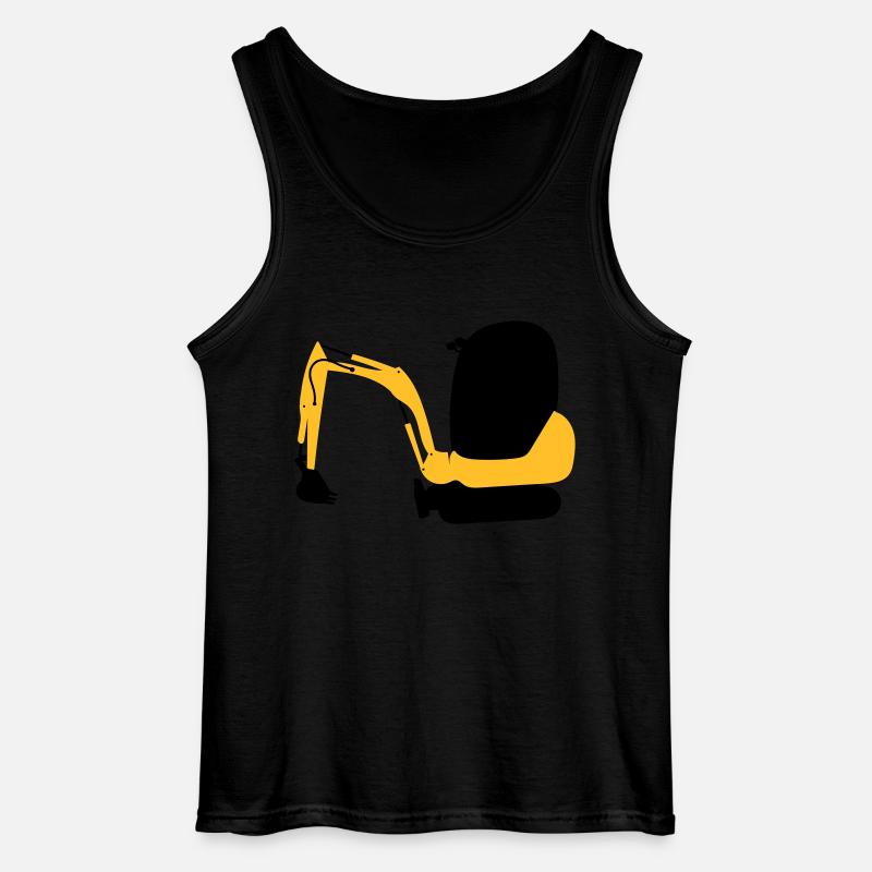 Bagger - Gildan Männer Tank Top - Schwarz