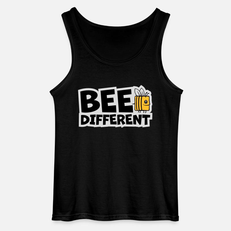 bee citation différente - Débardeur Gildan Homme - noir