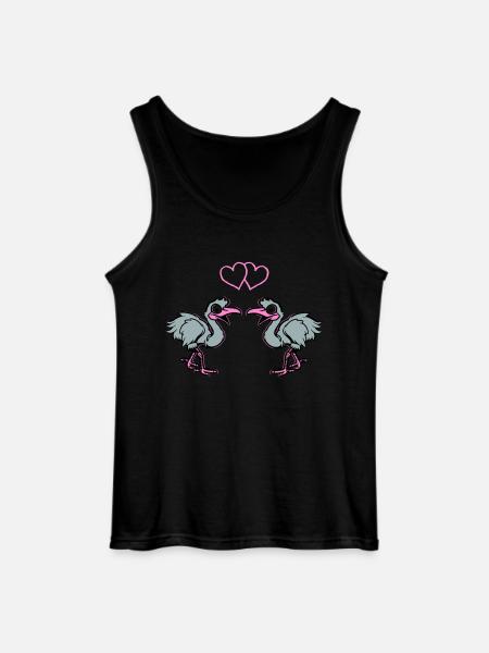 Strauss Comic in Love - Gildan Men’s Tank Top - black