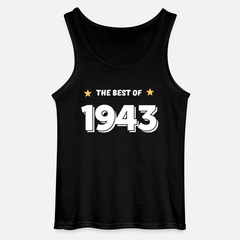 Das Beste von 1943 - Gildan Männer Tank Top - Schwarz