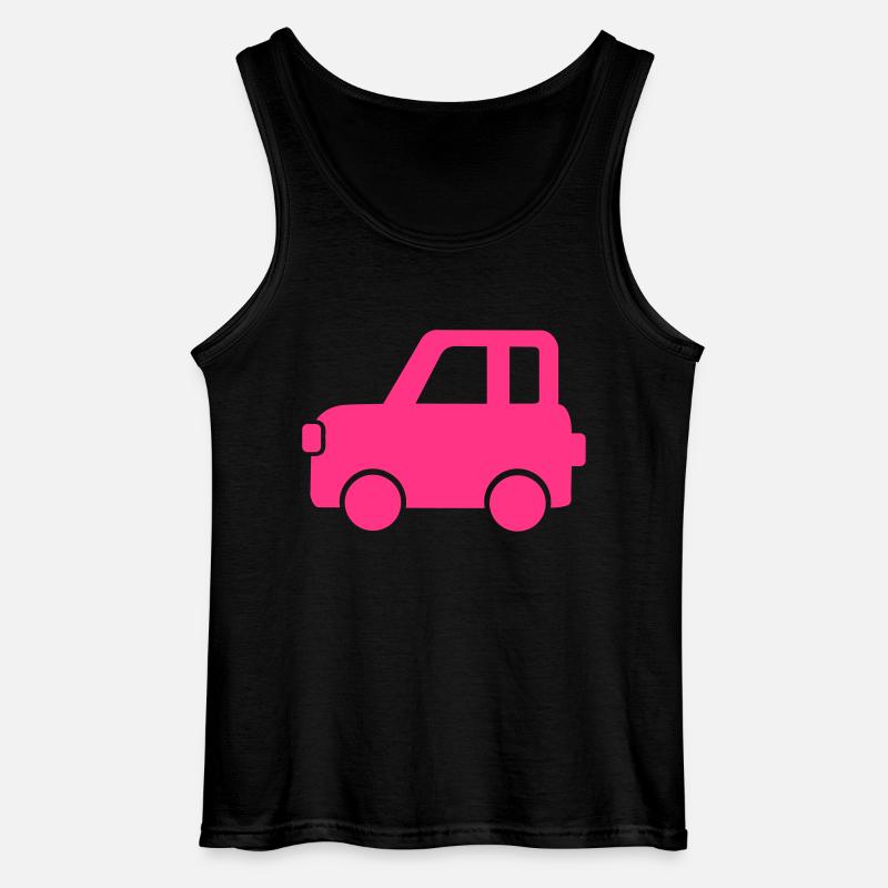 Auto - Gildan Männer Tank Top - Schwarz