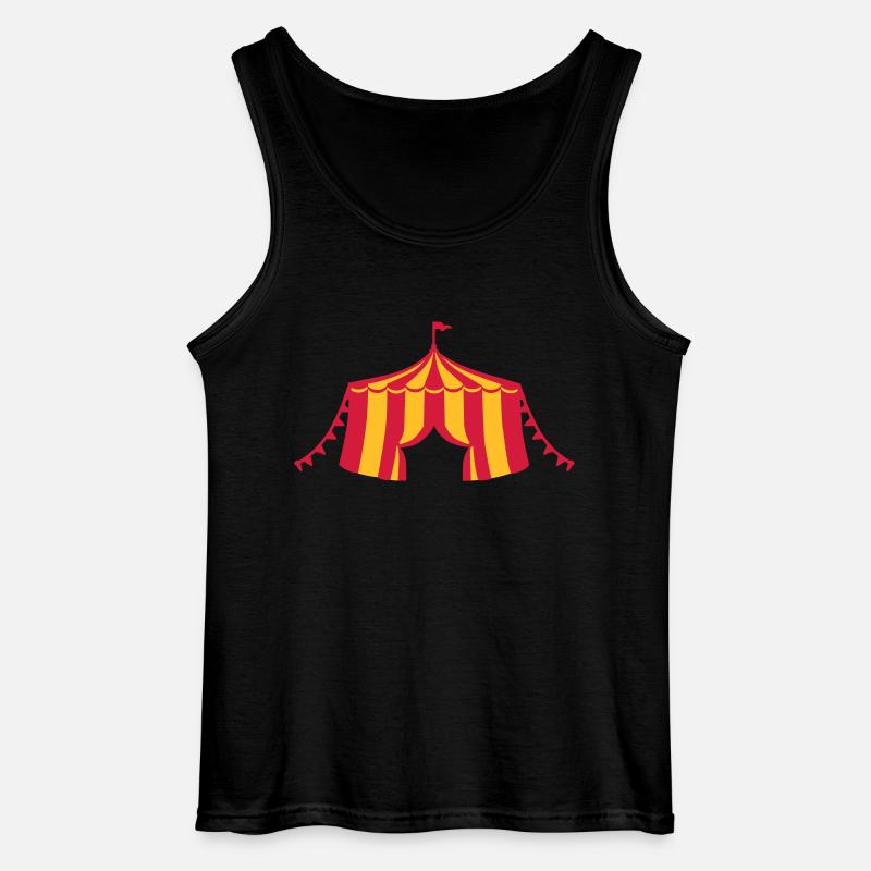 Zirkus - Gildan Männer Tank Top - Schwarz