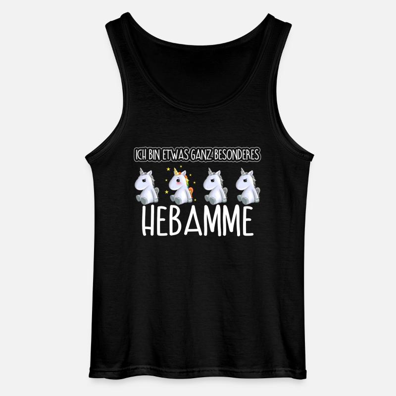 HEBAMME - Toll - Gildan Männer Tank Top - Schwarz