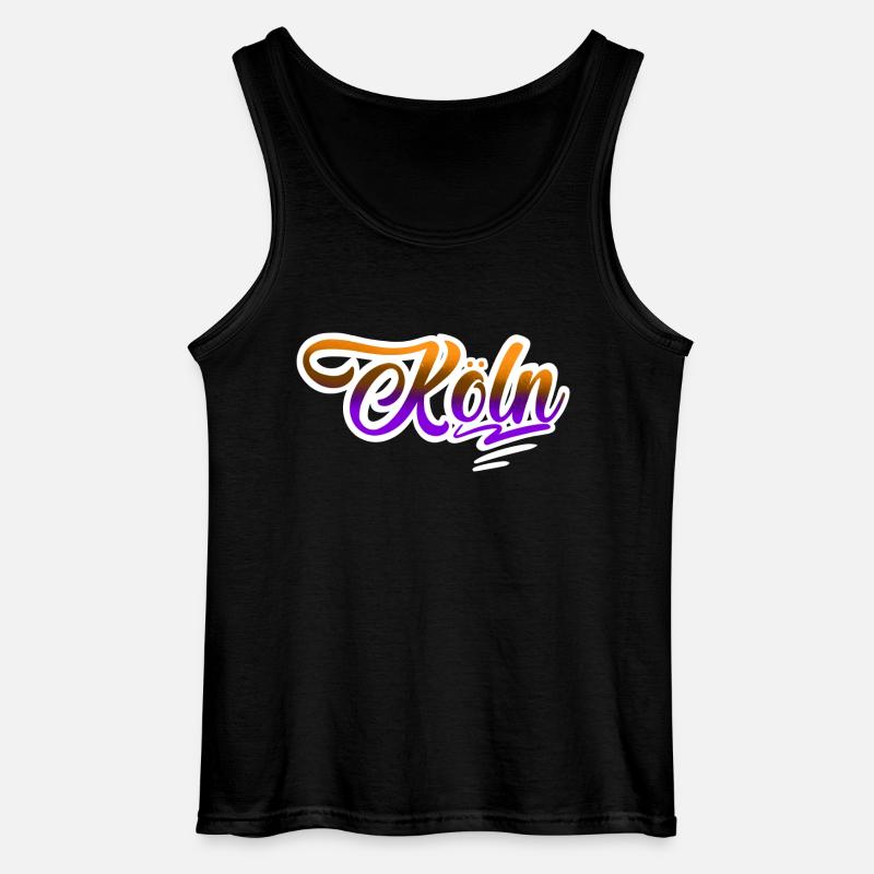 Köln - Gildan Männer Tank Top - Schwarz