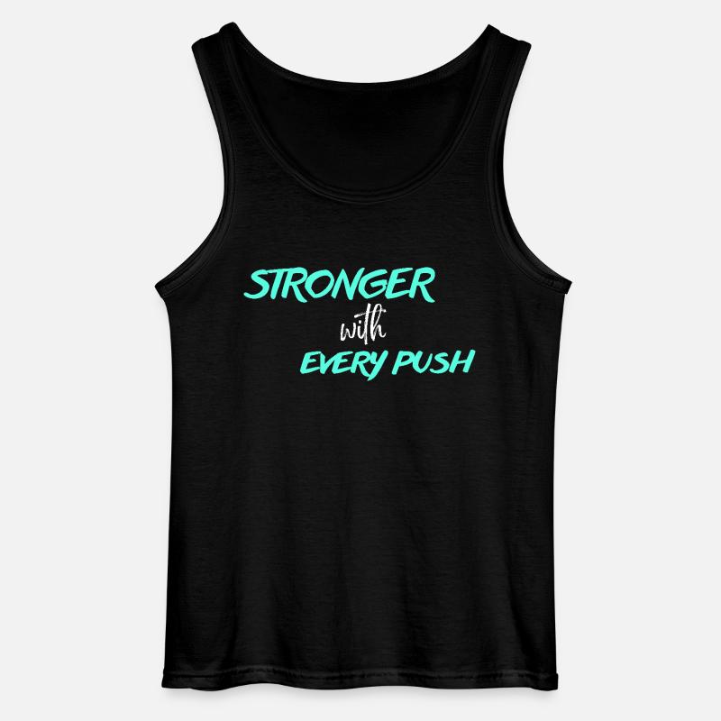 Training - Gildan Männer Tank Top - Schwarz