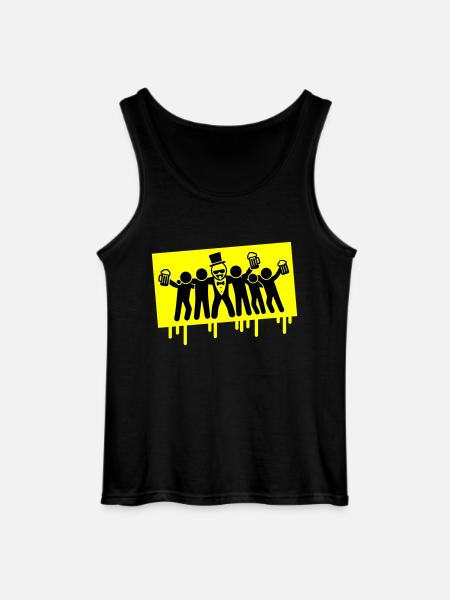 Groom Team Bachelor Party - Gildan Men’s Tank Top - black