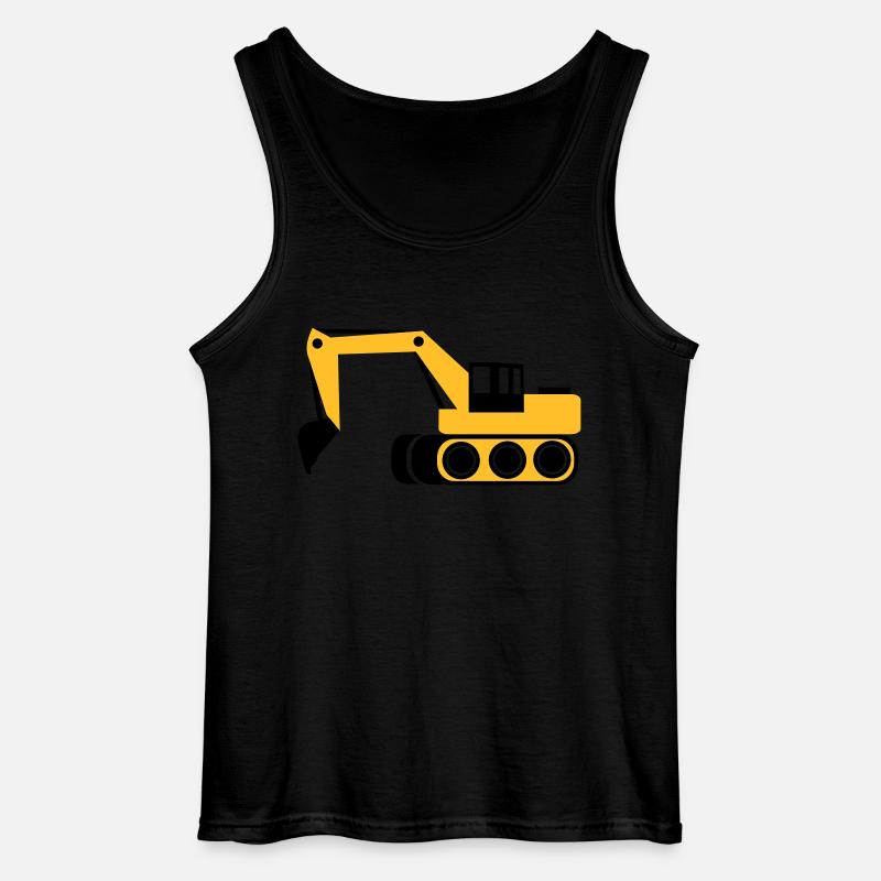 Bagger - Gildan Männer Tank Top - Schwarz