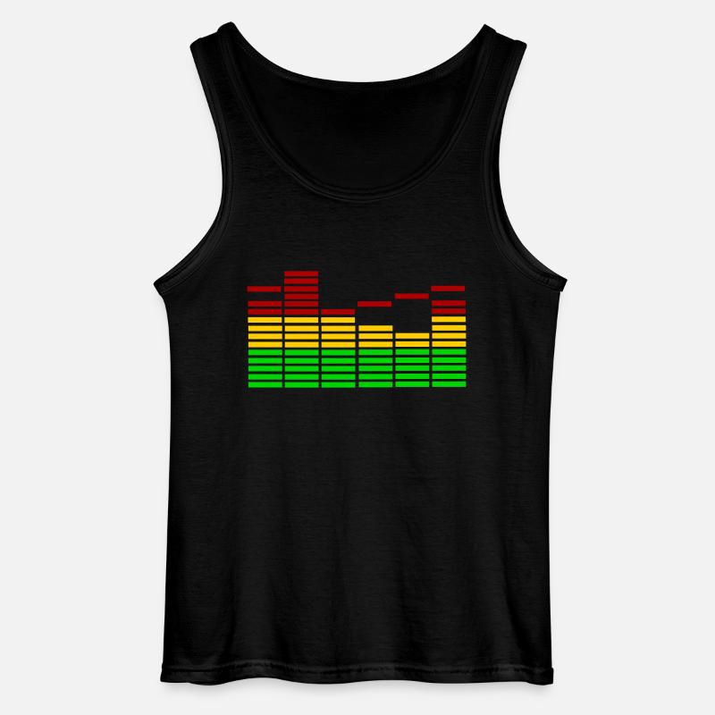 Equalizer - Music - Gildan Männer Tank Top - Schwarz
