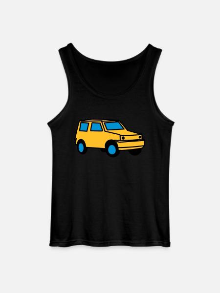 Auto - Gildan Männer Tank Top - Schwarz