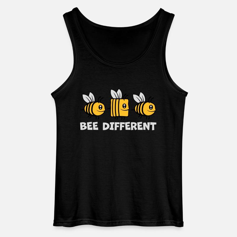 Citation abeille différentes abeilles - Débardeur Gildan Homme - noir
