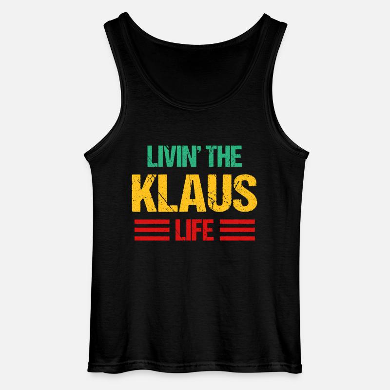Klaus - Gildan Männer Tank Top - Schwarz