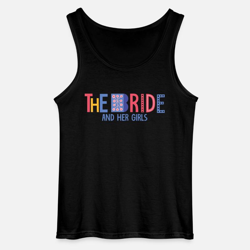 die Braut - Gildan Männer Tank Top - Schwarz