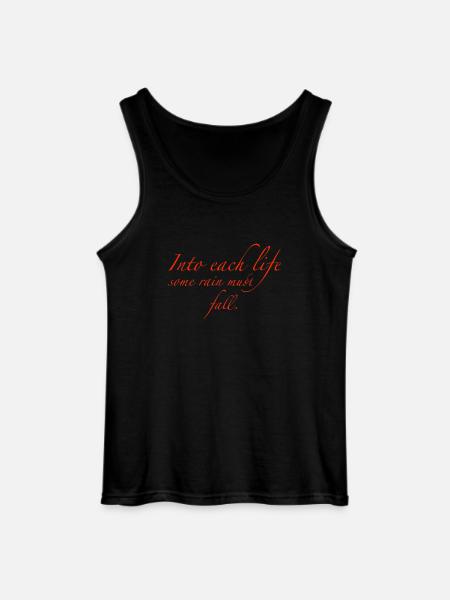 into each life - Gildan Men’s Tank Top - black