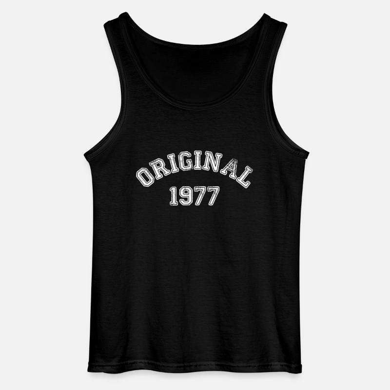 1977 - Gildan Männer Tank Top - Schwarz