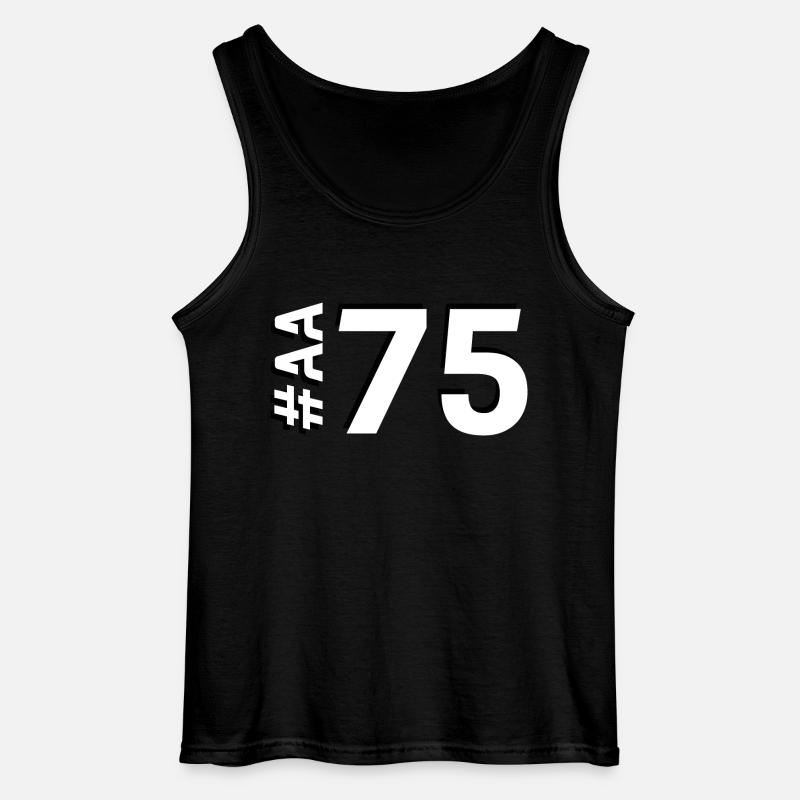 Nr. AA75 - Gildan Männer Tank Top - Schwarz