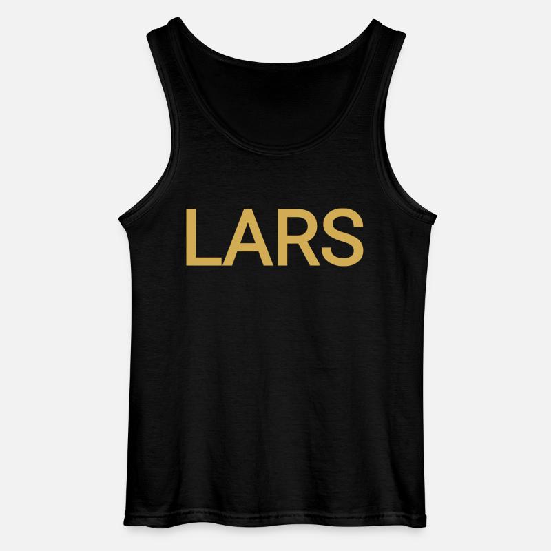 Lars - Gildan Männer Tank Top - Schwarz