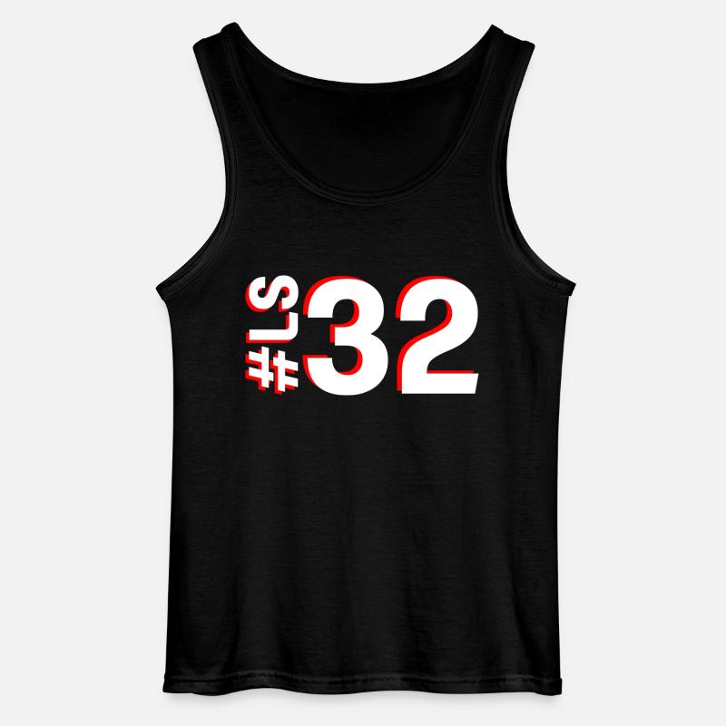 LS32 - Gildan Männer Tank Top - Schwarz