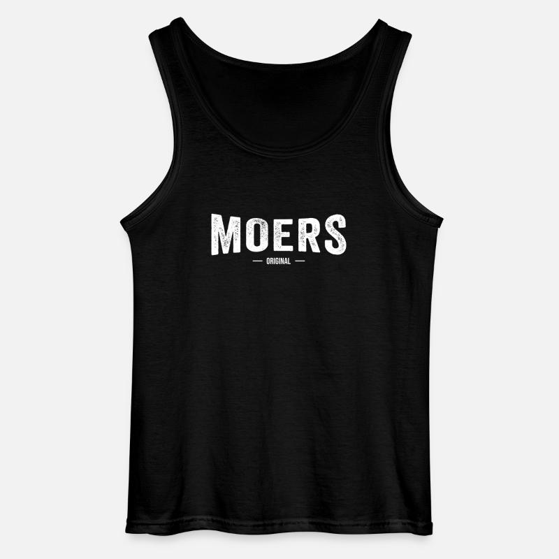 Moers Original - Gildan Männer Tank Top - Schwarz